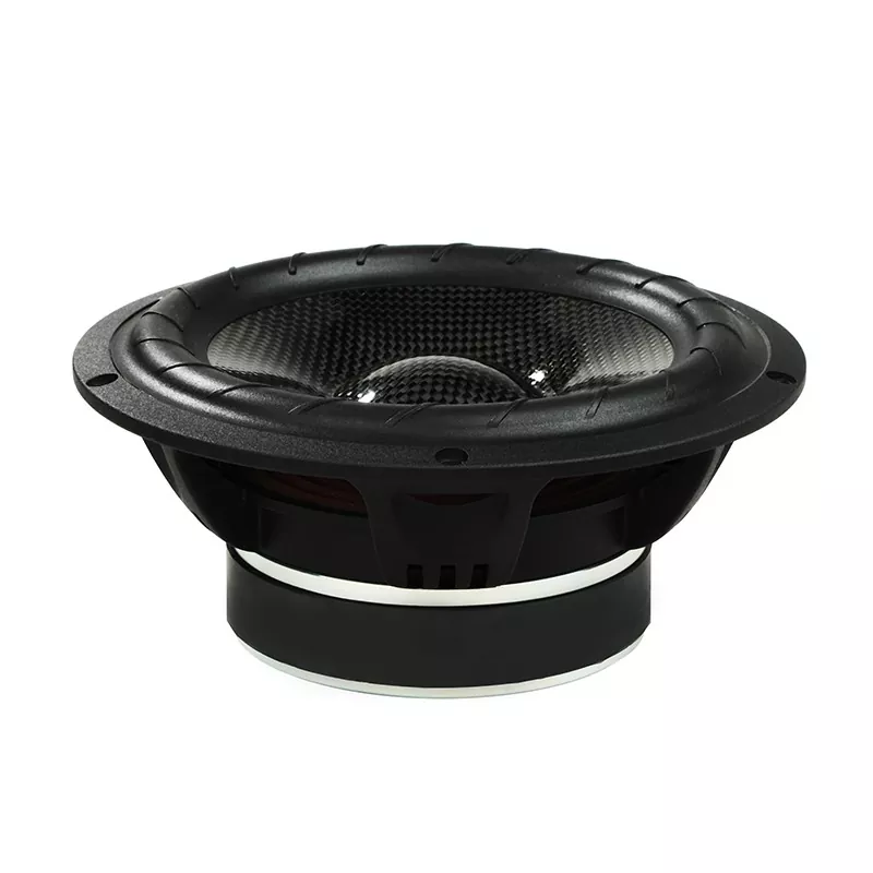 Alto-falante de carro de fibra de carbono de 2 vias