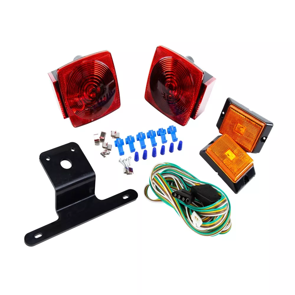 4 polegadas 1 LED sob luz de trailer de 80 polegadas