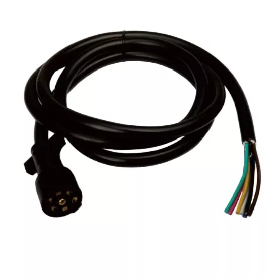 Chicote elétrico de reboque plano de 4 vias para 7 vias