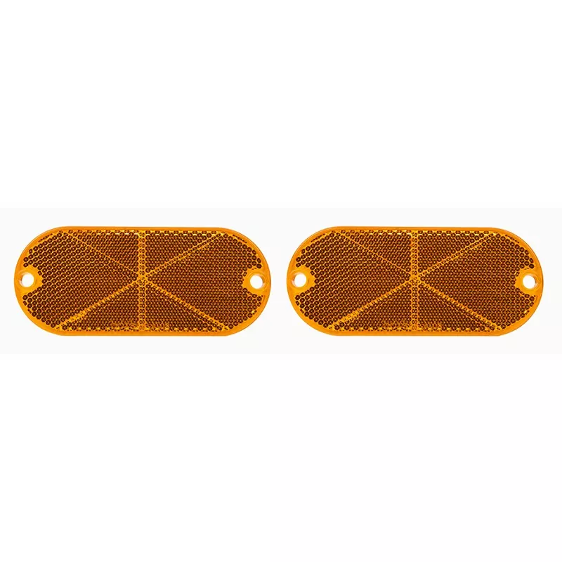 Refletor autoadesivo de 4,5 x 2 polegadas