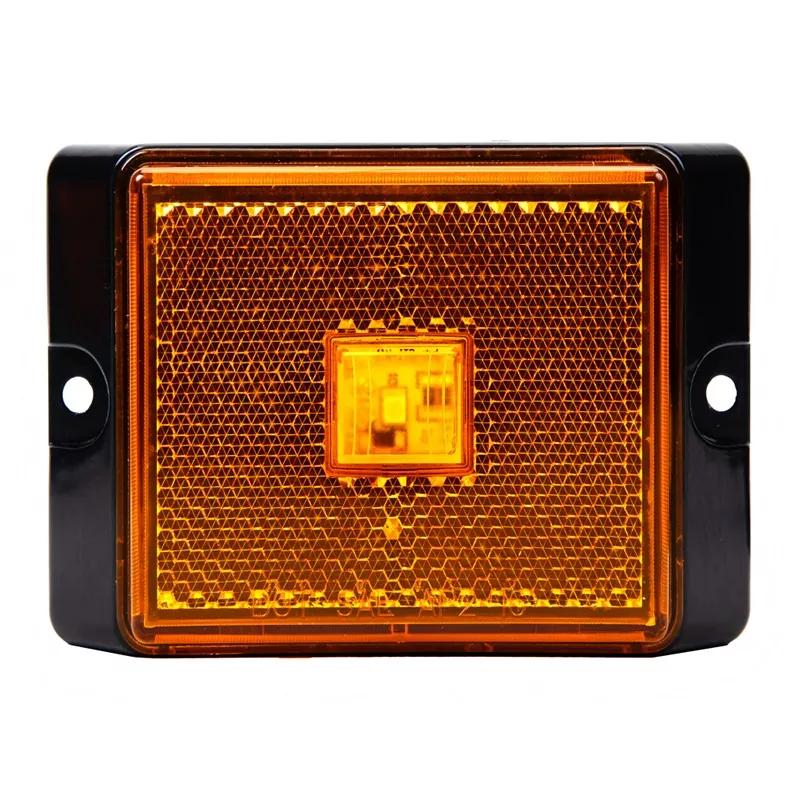 Luz de trailer com marcador retangular de 2 polegadas